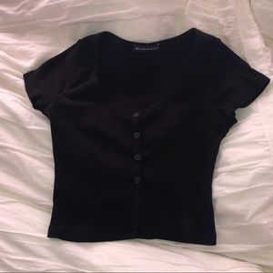Black Crop Top